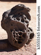 Volcanic rock, Atacama region, Chile