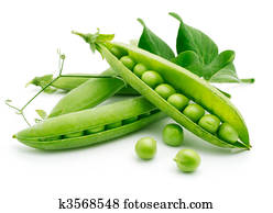 fresh pea fruit with green leaf fresh pea fruit with green leaf