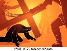 Jesus Falls Jesus Falls