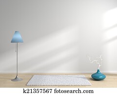 Modern interior. Modern interior.