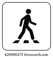 symbolism in the pedestrian