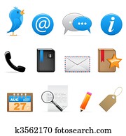 Social media icons Social media icons