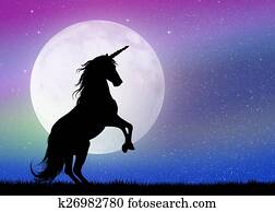 unicorn in the moonlight unicorn in the moonlight