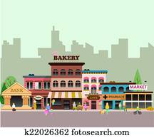 Buildings of small business Buildings of small business