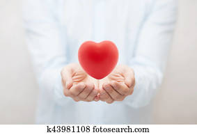 Health insurance or love concept Health insurance or love concept