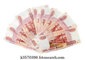 rusko, roubles
