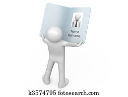 Travel collection - Man with passport Travel collection - Man with passport