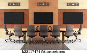 Contemporary conference room Contemporary conference room