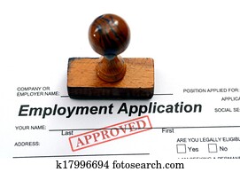 Employment application - approved