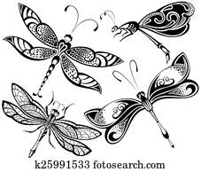 Dragonfly set Dragonfly set