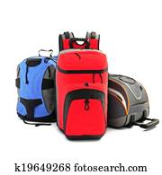 Sport hiking backpacks. Sport hiking backpacks.