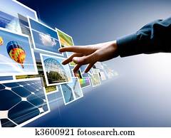 choosing from images stream
