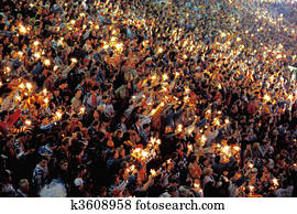 Crowd Of People At A Concert