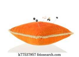 Orange pin cushion Orange pin cushion