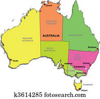 Australia map Australia map