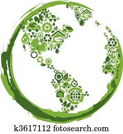 Eco concept planet - 2 Eco concept planet - 2