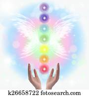 Healing Hands and seven chakras