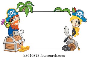 karikatúra, kalózkodik, birtok, tiszta, bizottság