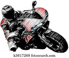 red motorcycle red motorcycle