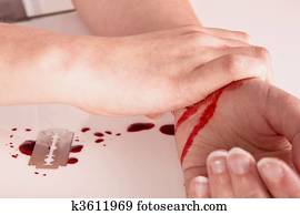 sangue, e, suicídio