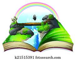 Waterfall book Waterfall book