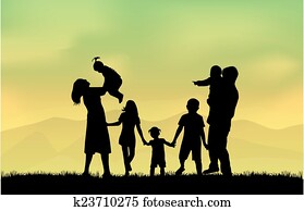 משפחה, צלליות