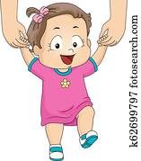 Step Up クリップアートベクトル 154 Step Up グラフィックス Fotosearch