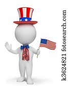 3d small people - Independence Day 3d small people - Independence Day