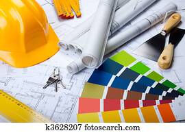 Architecture tools on blueprints Architecture tools on blueprints