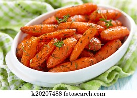 Honey Glazed Baby Carrots Honey Glazed Baby Carrots