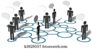 People Talk Network Social Media Connections People Talk Network Social Media Connections