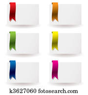 ribbon business card ribbon business card
