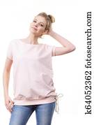 Woman wearing casual outfit