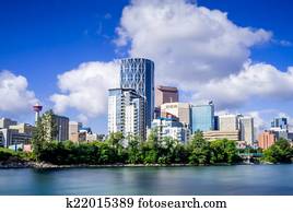 קלגרי, קו רקיע