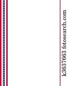 American Flag decoration strips American Flag decoration strips