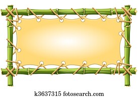 Bamboo Frame Bamboo Frame