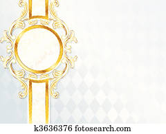 Beautiful rococo wedding banner Beautiful rococo wedding banner