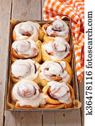 Fresh Sweet Homemade Cinnamon Rolls