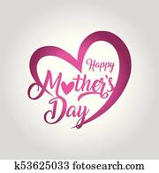 happy mothers day greeting card vector illustration happy mothers day greeting card vector illustration