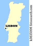 mapa, de, portugal mapa, de, portugal