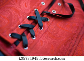 black lace-up satin ribbon black lace-up satin ribbon