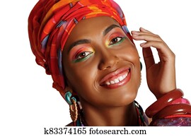 Stunning Portrait of an African American Black Woman Stunning Portrait of an African American Black Woman