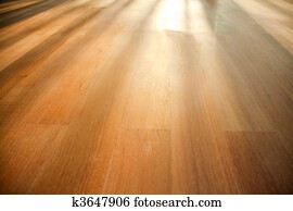 wooden floor