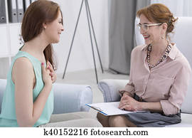 Grateful female patient Grateful female patient