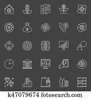 investition, vektor, heiligenbilder investition, vektor, heiligenbilder