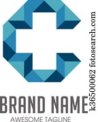 kreativ, buchstabe c, kreuz, logo kreativ, buchstabe c, kreuz, logo