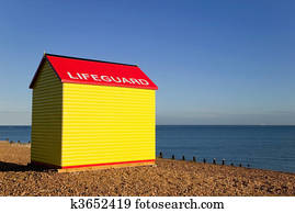 Lifeguard hut