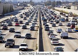 los angeles autobahn, traffic--the, 405