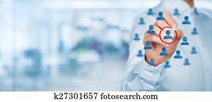 Marketing segmentation and leader