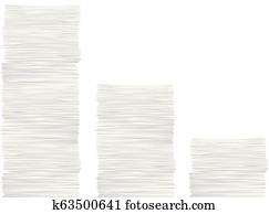 Stack Paper Clipart | Our Top 1000+ Stack Paper EPS Images | Fotosearch